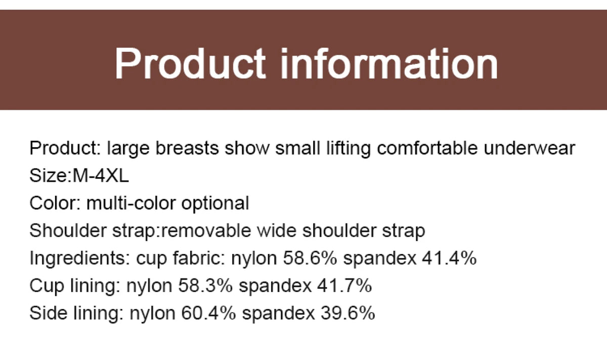 Wireless Push-Up Bra for Women, Soft Nylon Seamless Underwear