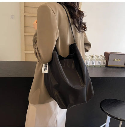 Large Capacity Nylon Tote Shoulder Bag for Women