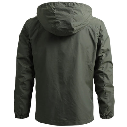 Men's Tactical Waterproof Windbreaker Jacket