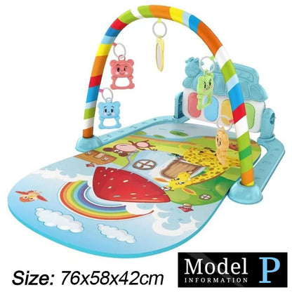 Baby Fitness Stand Music Play Gym Activity Toy