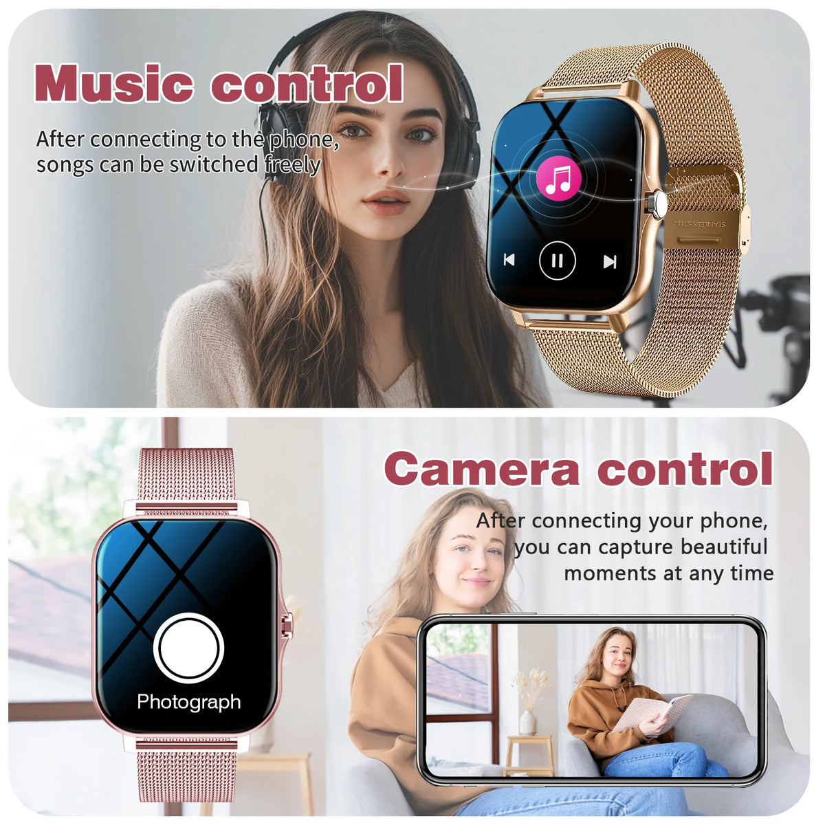 Smartwatch with Phone Calling and Multi-Sport Mode