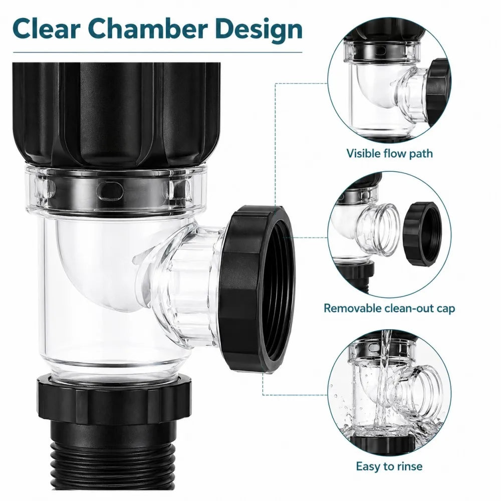 Kitchen Sink Drain Kit ABS and Stainless Steel
