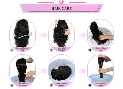 Body Wave Lace Frontal Wig Ash Blonde Human Hair 180 Density