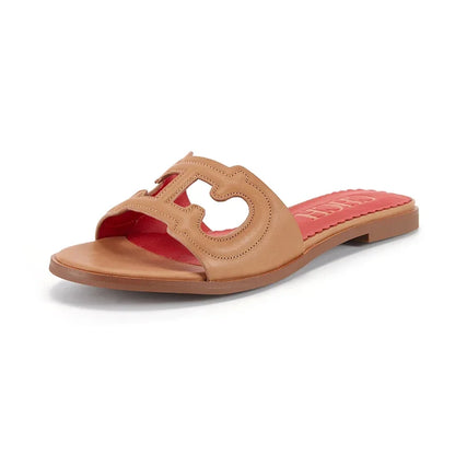 CHCH Women's Black Flat Indoor Slippers