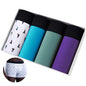 4pcs Cotton Boxer Shorts for Men Soft Underwear Set