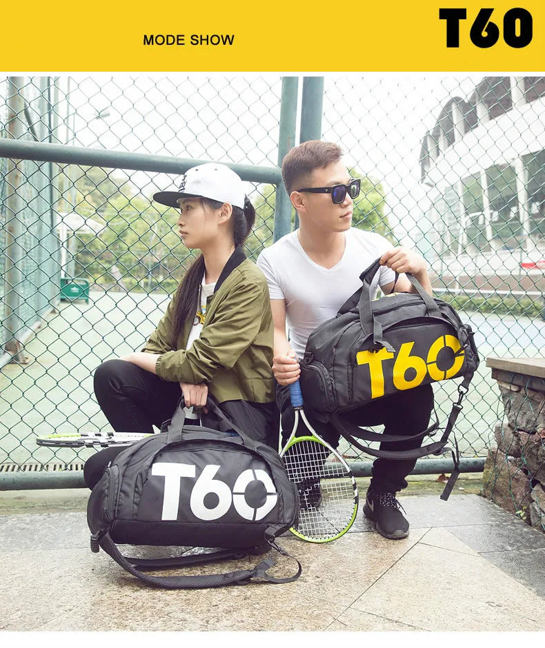 Waterproof Nylon Gym Bag for Fitness and Travel