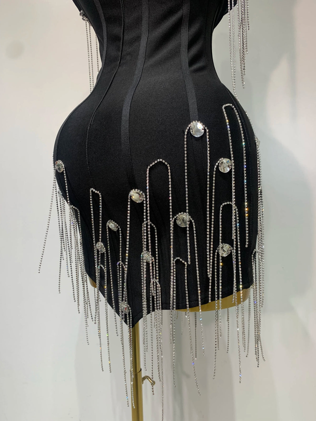 Backless Spaghetti Strap Bodycon Dress for Women