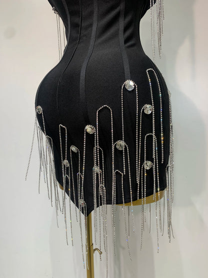 Backless Spaghetti Strap Bodycon Dress for Women