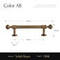 Brushed Antique Brass Kitchen Cabinet Pull Handle