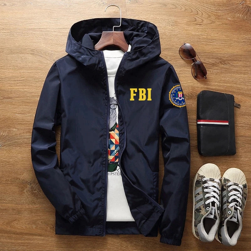 Ultra Light Men's Hooded Windbreaker Jacket