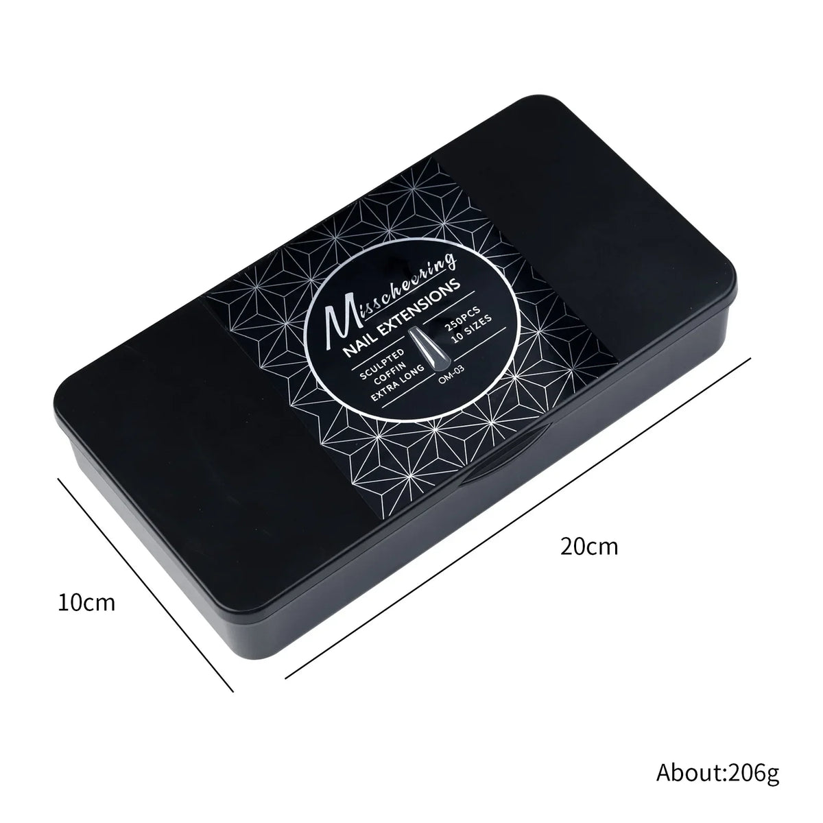 Soft Gel Full Cover Almond Fake Nails Box
