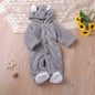 Humor Bear Winter Long Sleeve Baby Romper