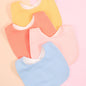 4pcs Cotton Baby Adjustable Bibs Bandana Scarf