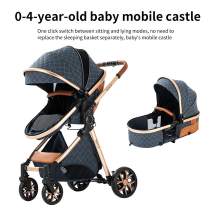 Lightweight 3 in 1 Baby Stroller Travel System