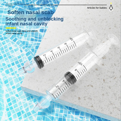 10ML Baby Nasal Aspirator Syringe Silicone Cleaner