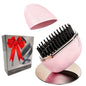 Mini Rechargeable Hair Straightener Brush Portable