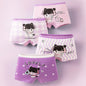 Summer Girl Cartoon Cotton Boyshorts Underwear Set