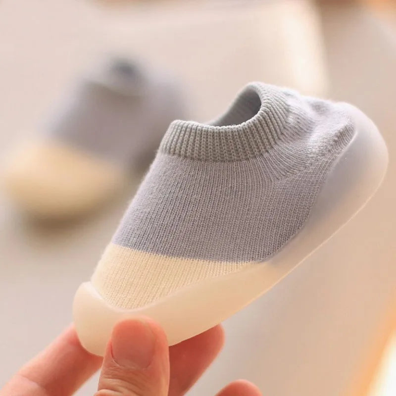 Baby Toddler First Walkers Soft Rubber Shoes