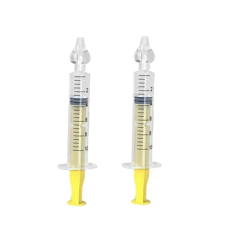 10ML Baby Nasal Aspirator Syringe Silicone Cleaner