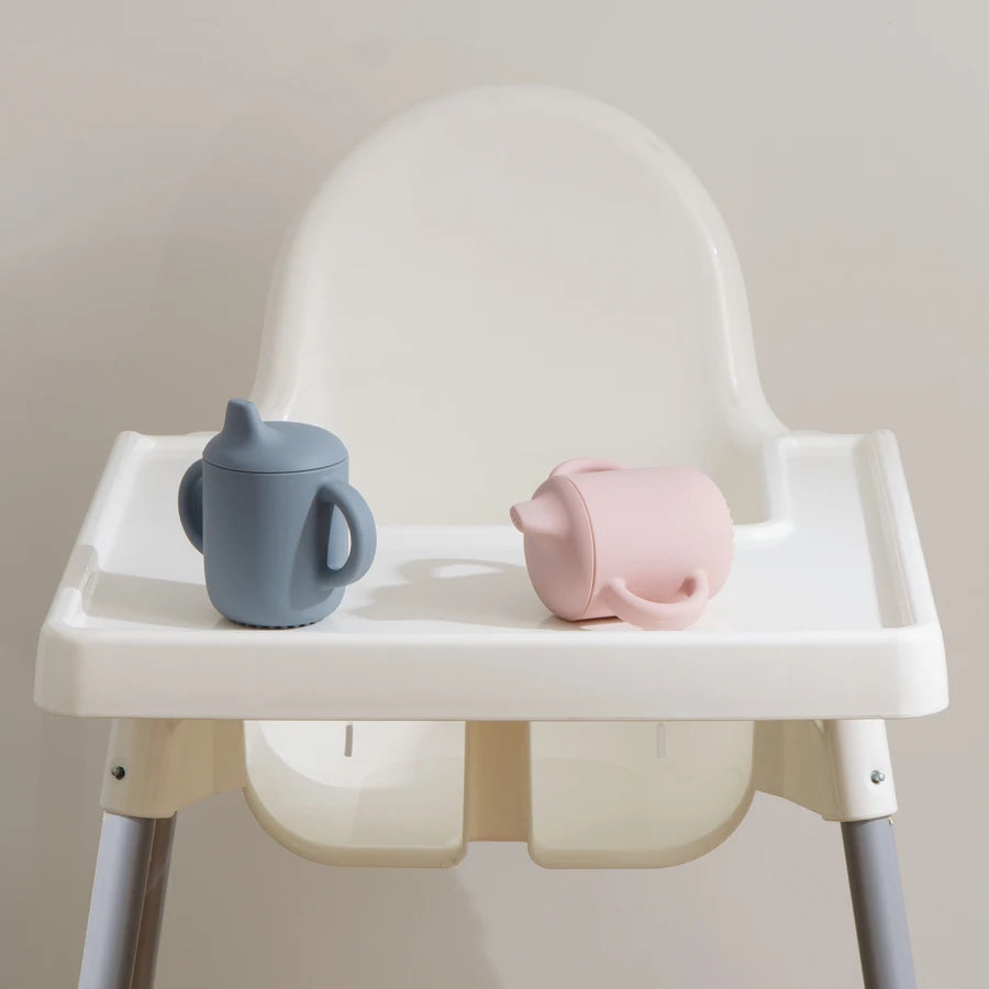Silicone Baby Feeding Cup with Handle 180ml