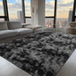 VIKAMA Pink Polyester Bedroom Carpet - Soft Plush Rug