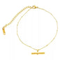 Gold Stainless Steel Bohemian Personalized Anklet