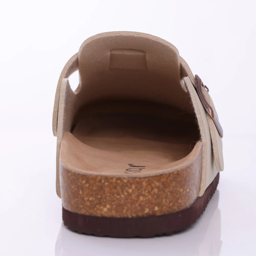 Shevalues Suede Clogs for Women Summer Mules with Arch Support