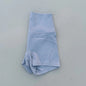 High Waist Yoga Shorts for Women in Solid Color