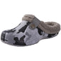 Litfun Winter Plush Furry Clogs Slippers for Women