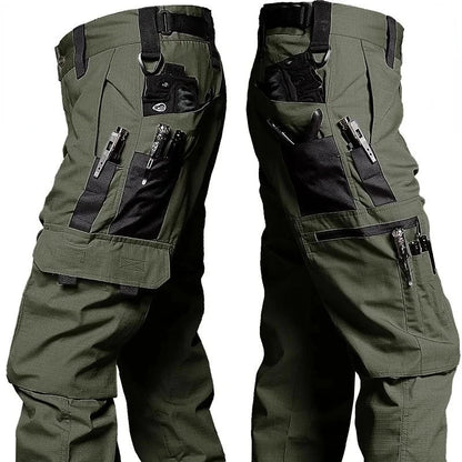 Wear Resistant Multi-pocket Cargo Pants for Men