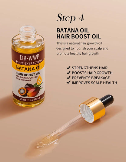 Batana Oil Shampoo & Conditioner Set (500ml)