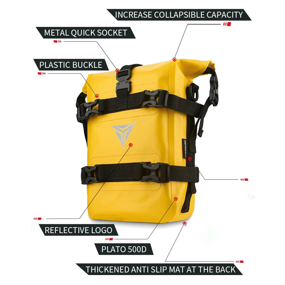 Waterproof Motorcycle Frame Bumper Bag for BMW and Honda