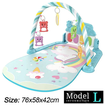 Baby Fitness Stand Music Play Gym Activity Toy