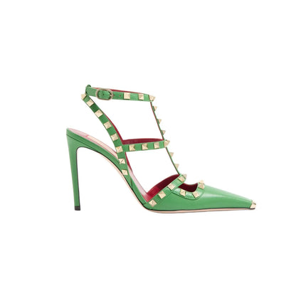 Summer High-Heeled Rivet Women's Sandals