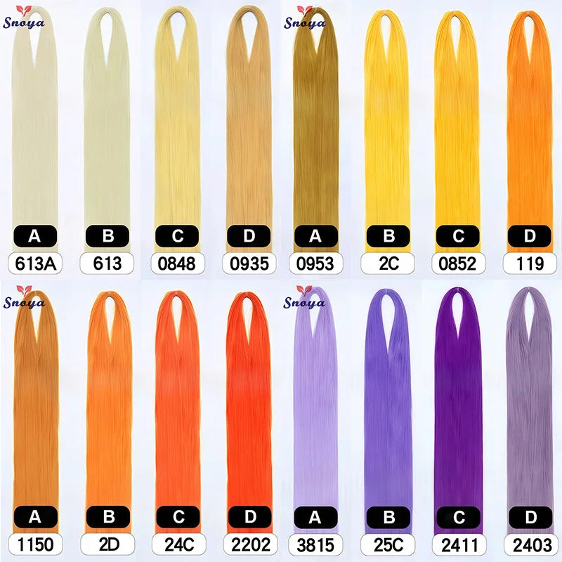 Snoya 120cm Synthetic Hair for Wig Styling and Volume