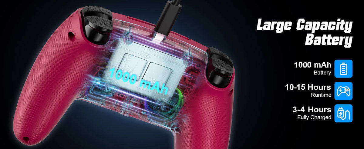 Wireless Gamepad for Playstation 5 with Turbo Function