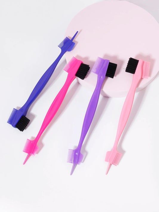 1/4pcs Edge Control Brush Comb for Real Hair Wigs