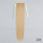 Long Straight Clip-in Ponytail Hair Extension Black