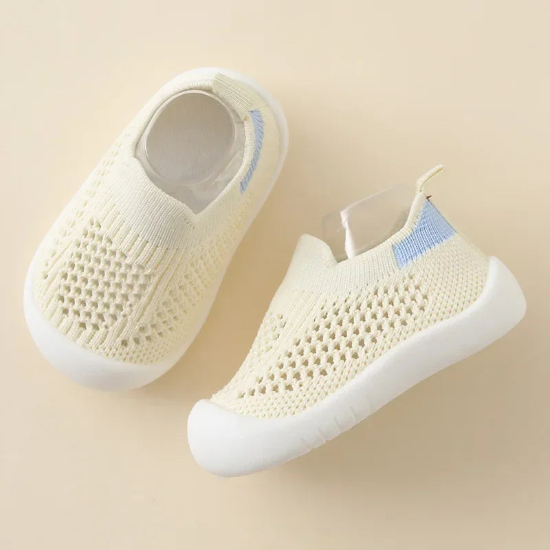 Breathable Mesh Knit Baby Sneakers for Toddlers