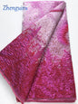 Nigerian Jacquard Brocade Lace Fabric 5 Yards