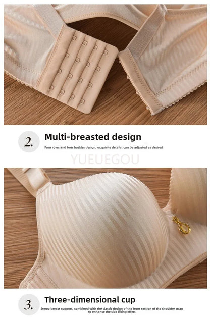 8cm Thickened Wireless Push Up Bra for Women