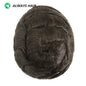 Fine Mono Men Short Toupee 5 Inch Indian Hair System