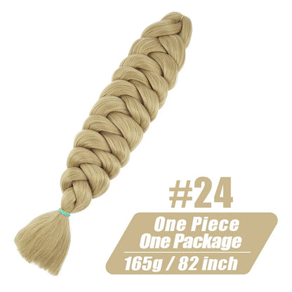 Kanekalon Jumbo Braiding Hair 82 Inch Kinky Straight