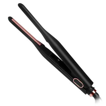 Small Flat Iron for Short Hair, Temperature Adjustable