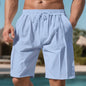Men's Light Blue Quick Dry Beach Shorts
