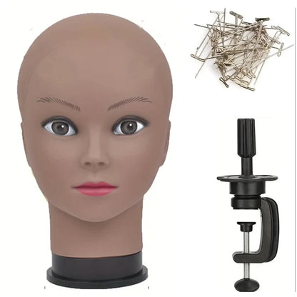 Bald Mannequin Head for Cosmetology Training