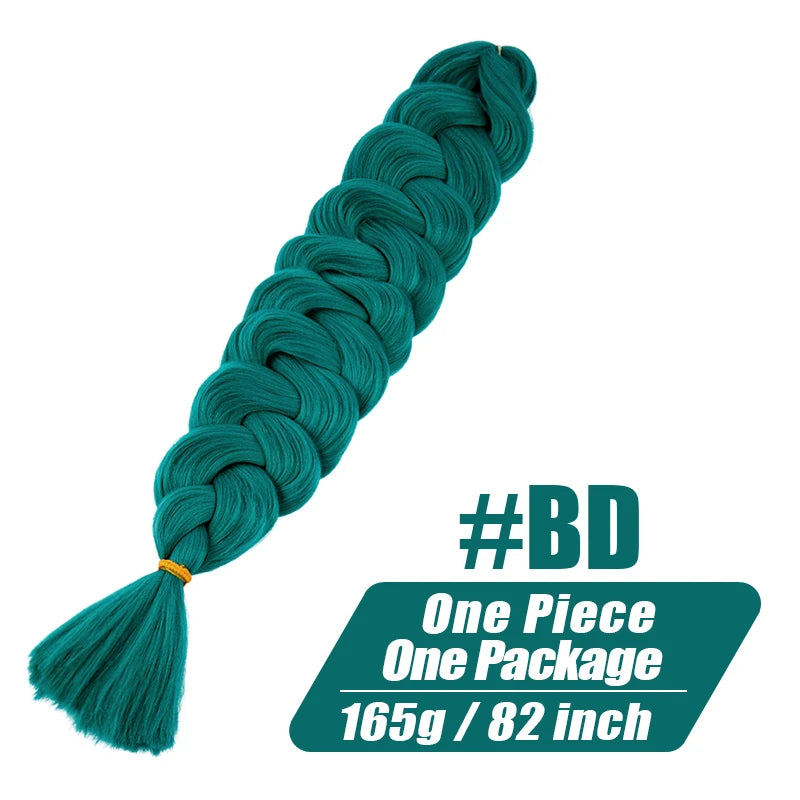 Kanekalon Jumbo Braiding Hair 82 Inch Kinky Straight