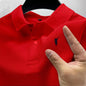 Men's Short-Sleeved Printed Polo Shirt in Polyester