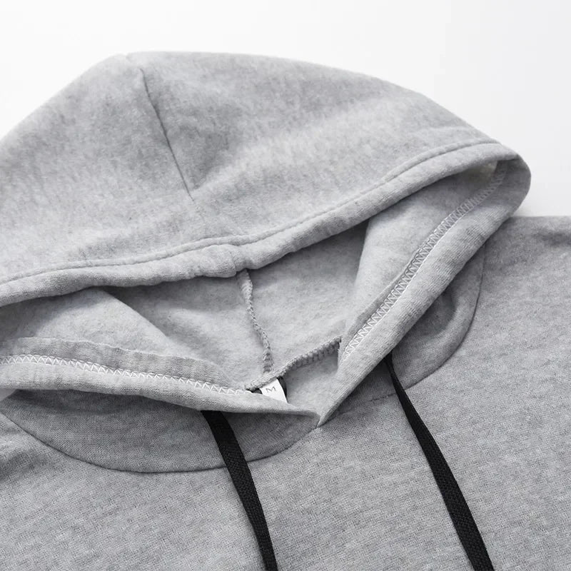 Womens Casual Stripe Hoodie and Sweatpants Set