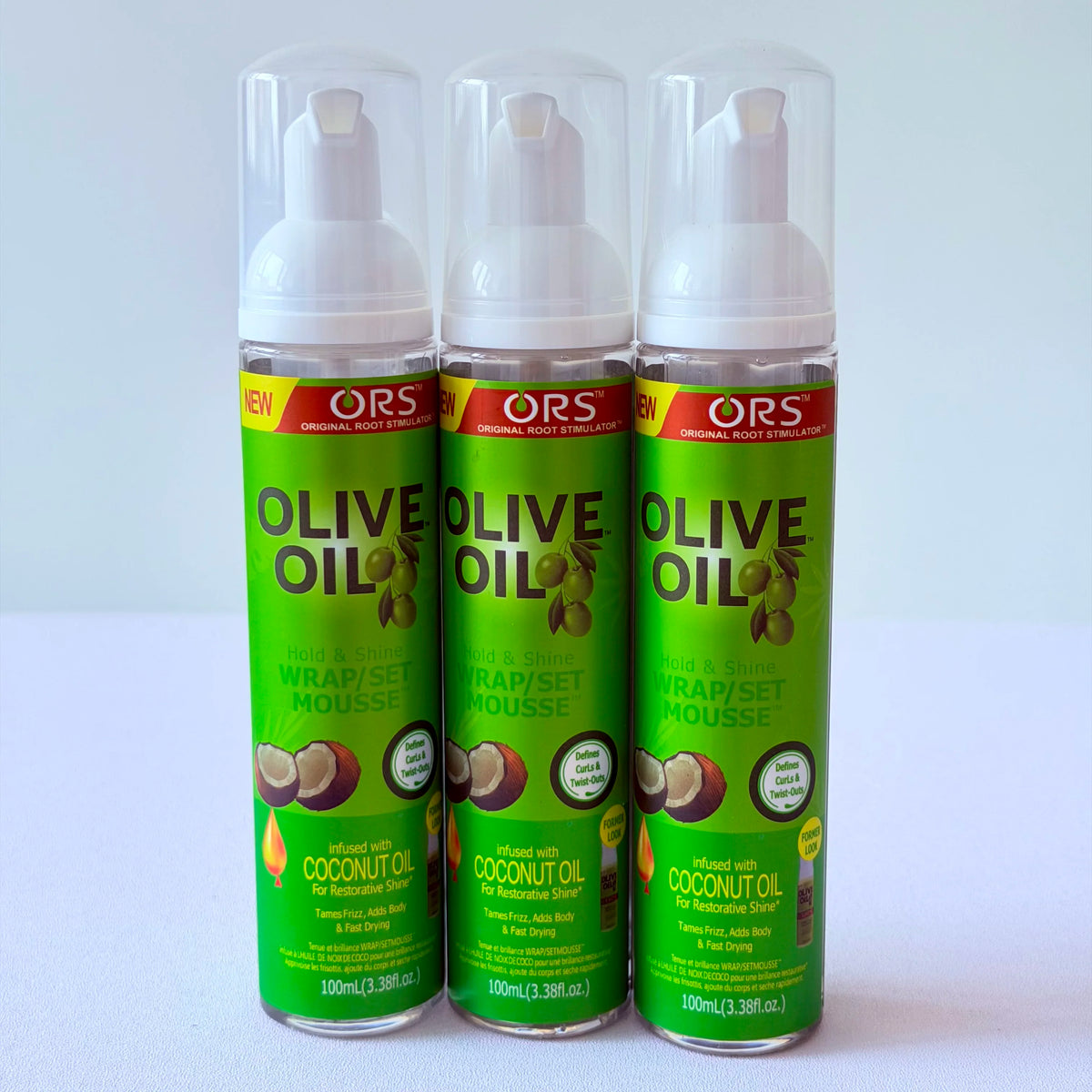 Curly Hair Mousse (207ml)-Strong Hold